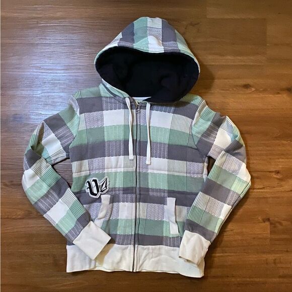 Vintage Volcom Hoodie Zip up size medium‎ thick skate surf - Picture 2 of 11